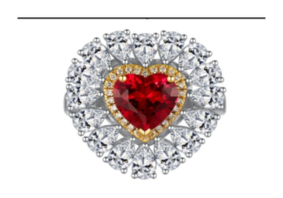 CJ149 Multicolor Statement Ring – CJ149 - Image 1