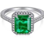 Emerald Green Statement Ring – CJ157