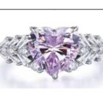 Amethyst Purple Gemstone Engagement Ring – CJ184