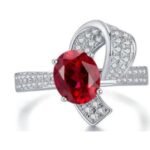 Ruby Red Statement Ring – CJ196