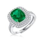 Emerald Green Statement Ring – CJ204