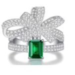 Emerald Green Statement Ring – CJ205