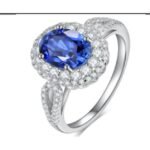 Sapphire Blue Statement Ring – CJ207