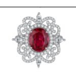 Ruby Red Gemstone Engagement Ring – CJ208