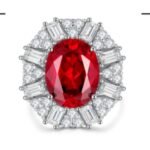 Ruby Red Gemstone Engagement Ring – CJ210