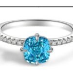 Sapphire Blue Statement Ring – CJ216