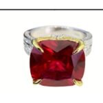 Ruby Red Gemstone Engagement Ring – CJ218