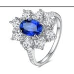 Sapphire Blue Statement Ring – CJ224