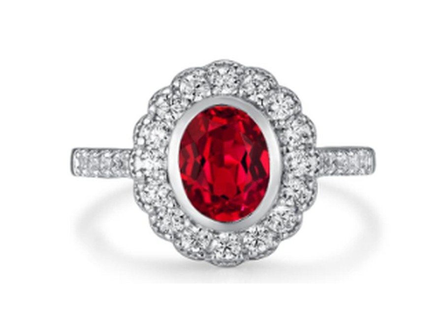 CJ227 Ruby Red Statement Ring – CJ227 - Image 1