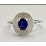 Sapphire Blue Statement Ring – CJ241