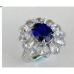 Sapphire Blue Gemstone Engagement Ring – CJ251