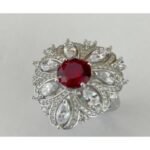 Multicolor Gemstone Engagement Ring – CJ257