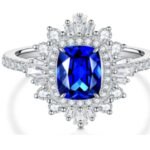 Sapphire Blue Statement Ring – CJ265