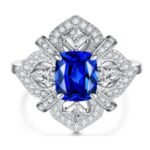 Sapphire Blue Statement Ring – CJ270