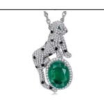 Emerald Green Sparkle Necklace – CP020
