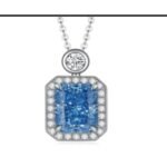 Sapphire Blue Pendant Necklace – CP021