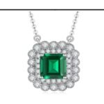 Emerald Green Pendant Necklace – CP023