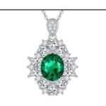 Emerald Green Pendant Necklace – CP050