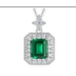 Emerald Green Pendant Necklace – CP057
