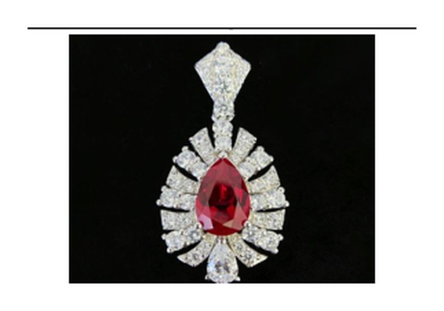 CP058 Multicolor Pendant Necklace – CP058 - Image 1