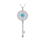 Multicolor Pendant Necklace – CP087