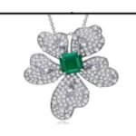 Emerald Green Pendant Necklace – CP110