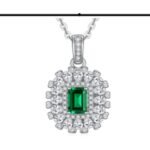 Emerald Green Pendant Necklace – CP115