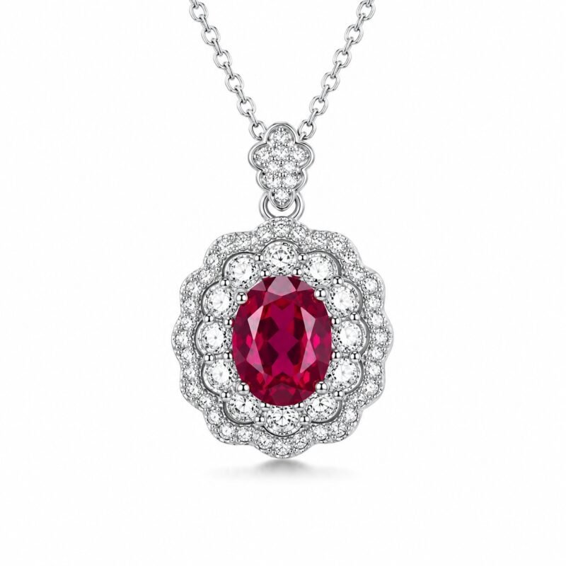 Multicolor Pendant Necklace – CP117