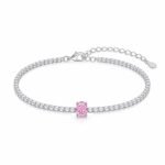 Rose Pink Floral Bracelet – CS001