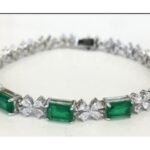 Emerald Green Tennis Bracelet – CS013