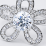 Blooming Petal Moissanite Flower Ring - Image 5