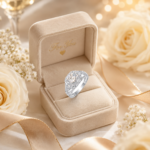 Twisted Moissanite Pavé Silver Ring - Image 6