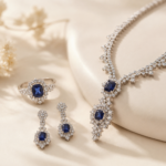 Champagne Yellow Luxury Jewelry Set – TO045 - Image 3