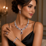 Ruby Red Luxury Jewelry Set - TO001 - Image 2