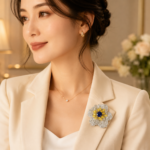 Multicolor Luxury Brooch – CX004 - Image 2