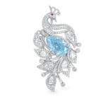 Sapphire Blue Luxury Brooch – CX002