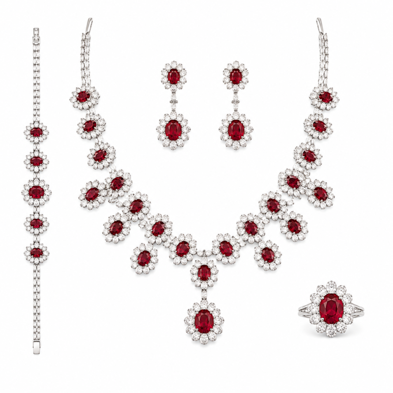Multicolor Luxury Jewelry Set – CT008