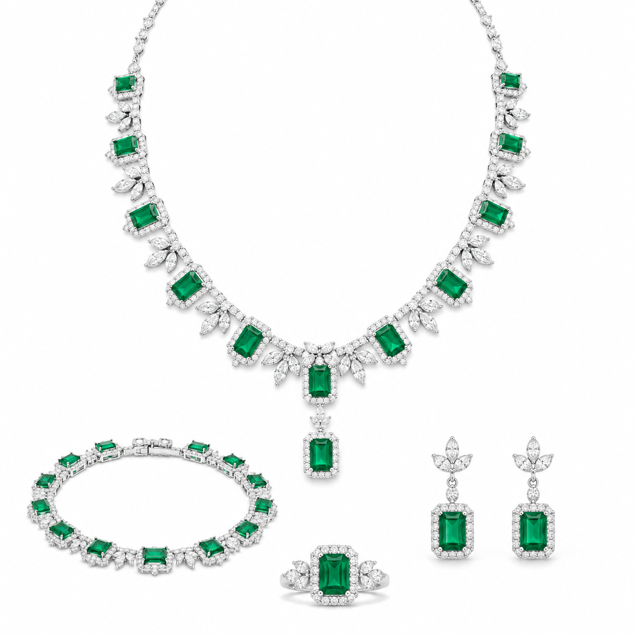 ChatGPT Image 2026年6月12日 19_41_49 (8) Emerald Green Luxury Jewelry Set – CT006 - Image 1