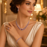 Rose Pink Luxury Jewelry Set – CT005 - Image 2