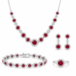 Rose Pink Luxury Jewelry Set – CT005