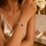 Multicolor Tennis Bracelet - CS031 - Image 2