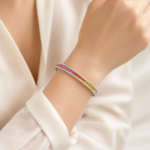 Multicolor Tennis Bracelet – CS021 - Image 2