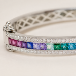Multicolor Tennis Bracelet – CS022 - Image 3