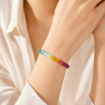 Multicolor Tennis Bracelet – CS020 - Image 2