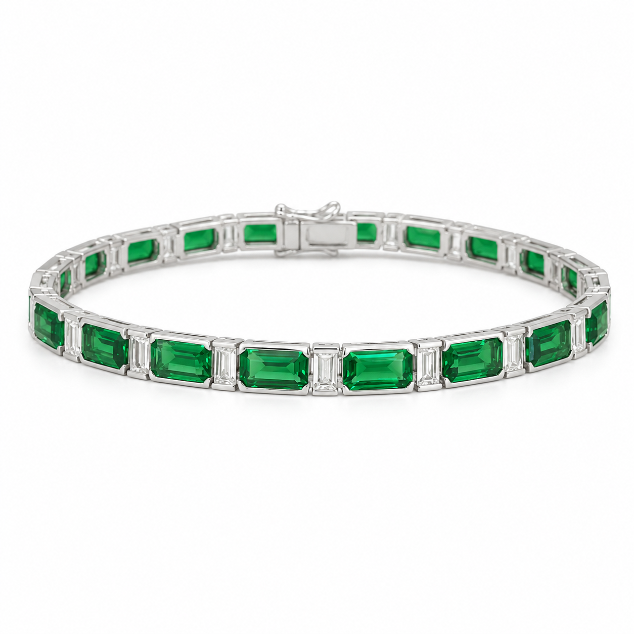 ChatGPT Image 2026年6月13日 14_40_23 (2) Emerald Green Tennis Bracelet – CS018 - Image 1