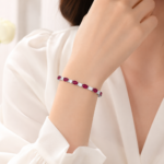 Multicolor Tennis Bracelet - CS019 - Image 2