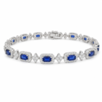 Sapphire Blue Tennis Bracelet – CS017