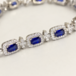Sapphire Blue Tennis Bracelet – CS017 - Image 3