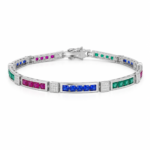 Emerald Green Tennis Bracelet – CS015