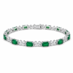 Emerald Green Tennis Bracelet – CS014